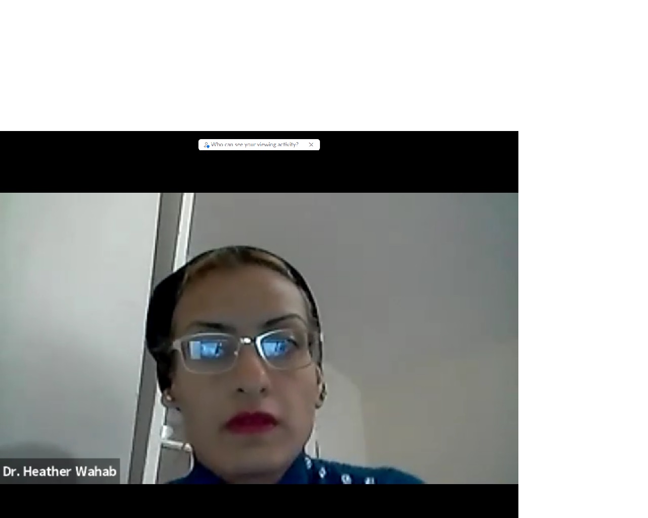 Dr Hebah Abdel-Wahab
